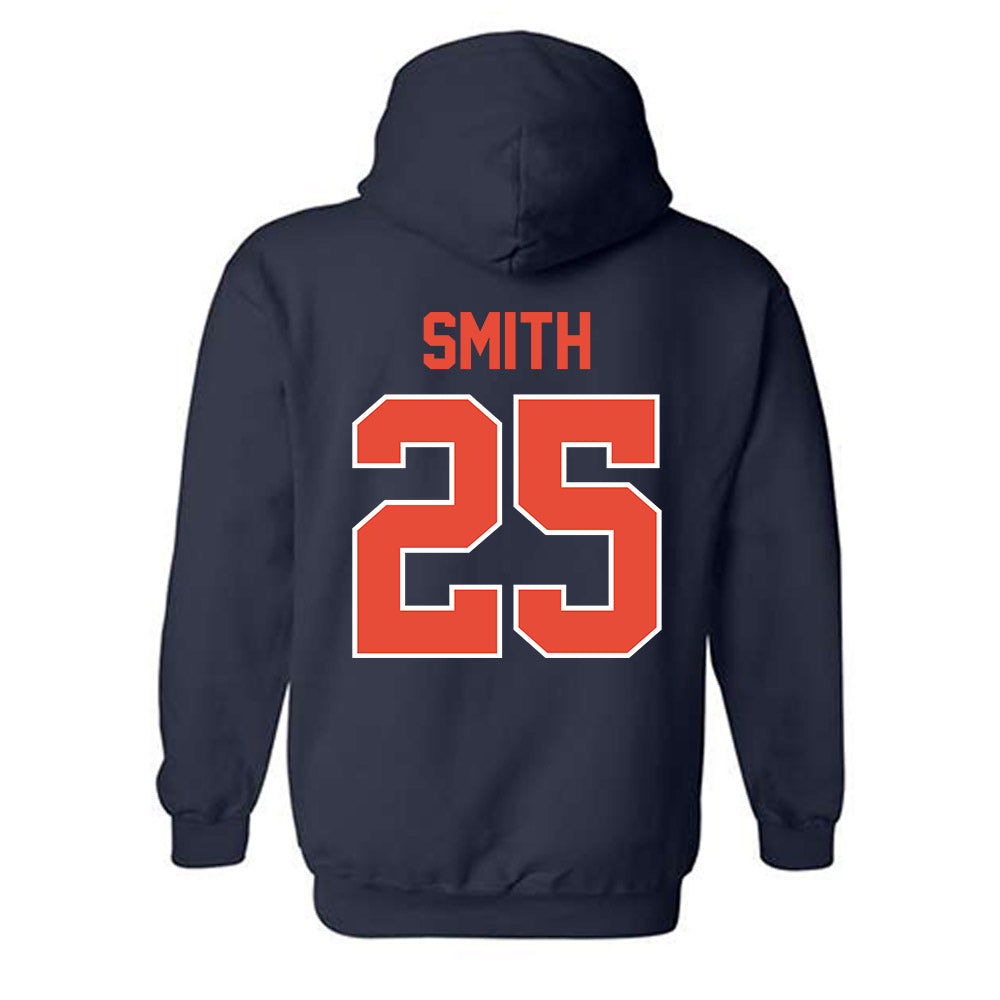 Illinois - NCAA Women's Basketball : Hayven Smith - Sports Shersey Hooded Sweatshirt-1