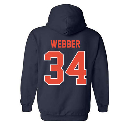 Illinois - NCAA Women's Basketball : Maddie Webber - Sports Shersey Hooded Sweatshirt-1