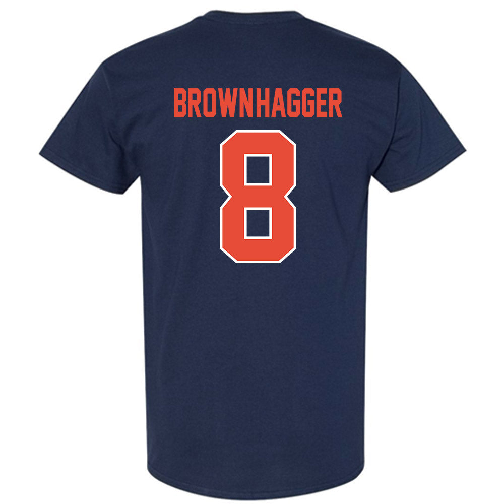 Illinois - NCAA Women's Basketball : Jasmine Brown-Hagger - Sports Shersey T-Shirt-1