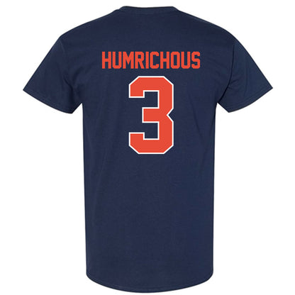 Illinois - NCAA Men's Basketball : Benjamin Humrichous - Sports Shersey T-Shirt-1