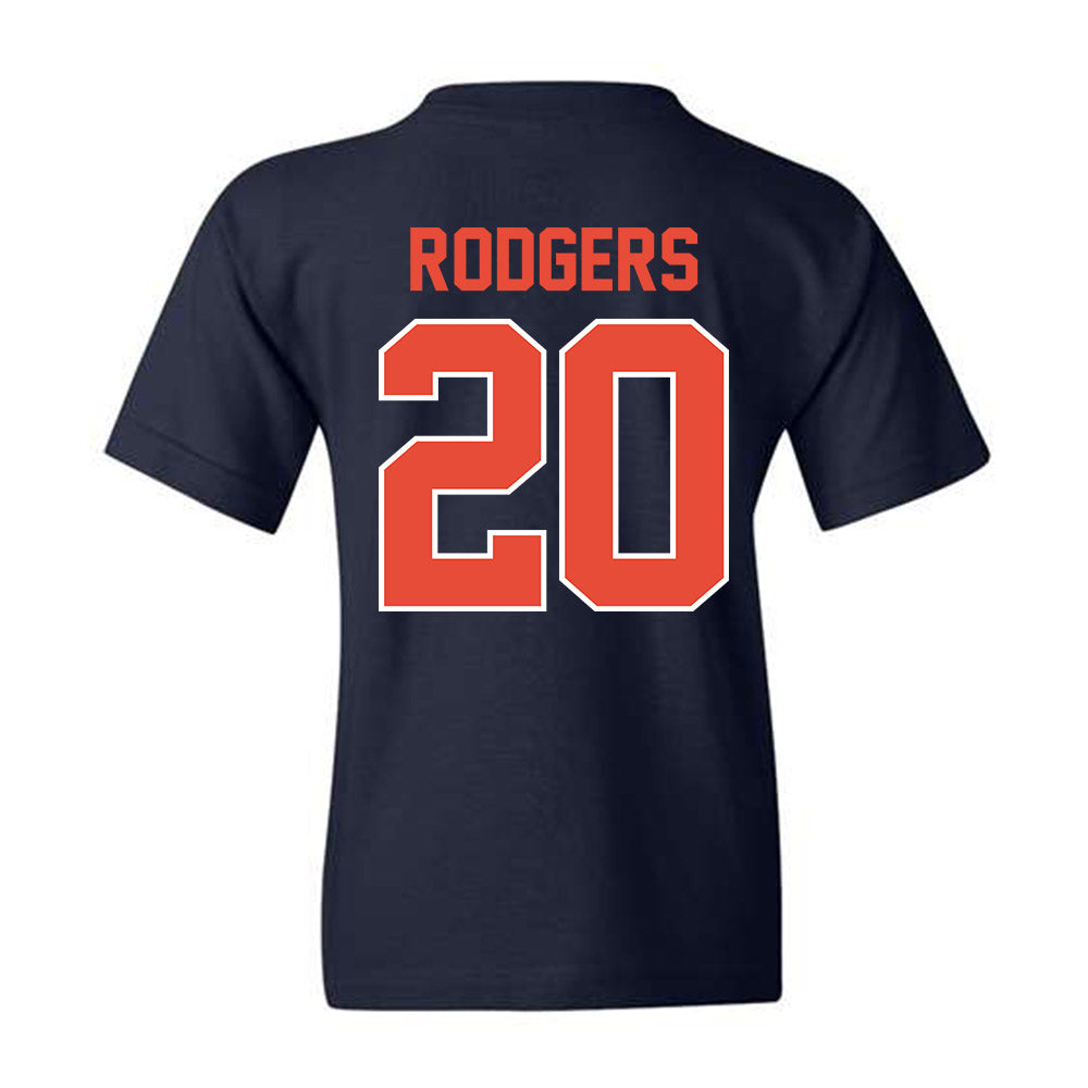 Illinois - NCAA Men's Basketball : Ty Rodgers - Youth T-Shirt Sports Shersey