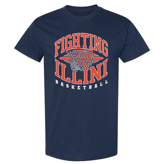 Illinois - NCAA Men's Basketball : Andrej Stojakovic - Sports Shersey T-Shirt-0