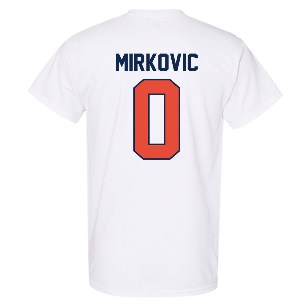 Illinois - NCAA Men's Basketball : David Mirkovic - Sports Shersey T-Shirt-1