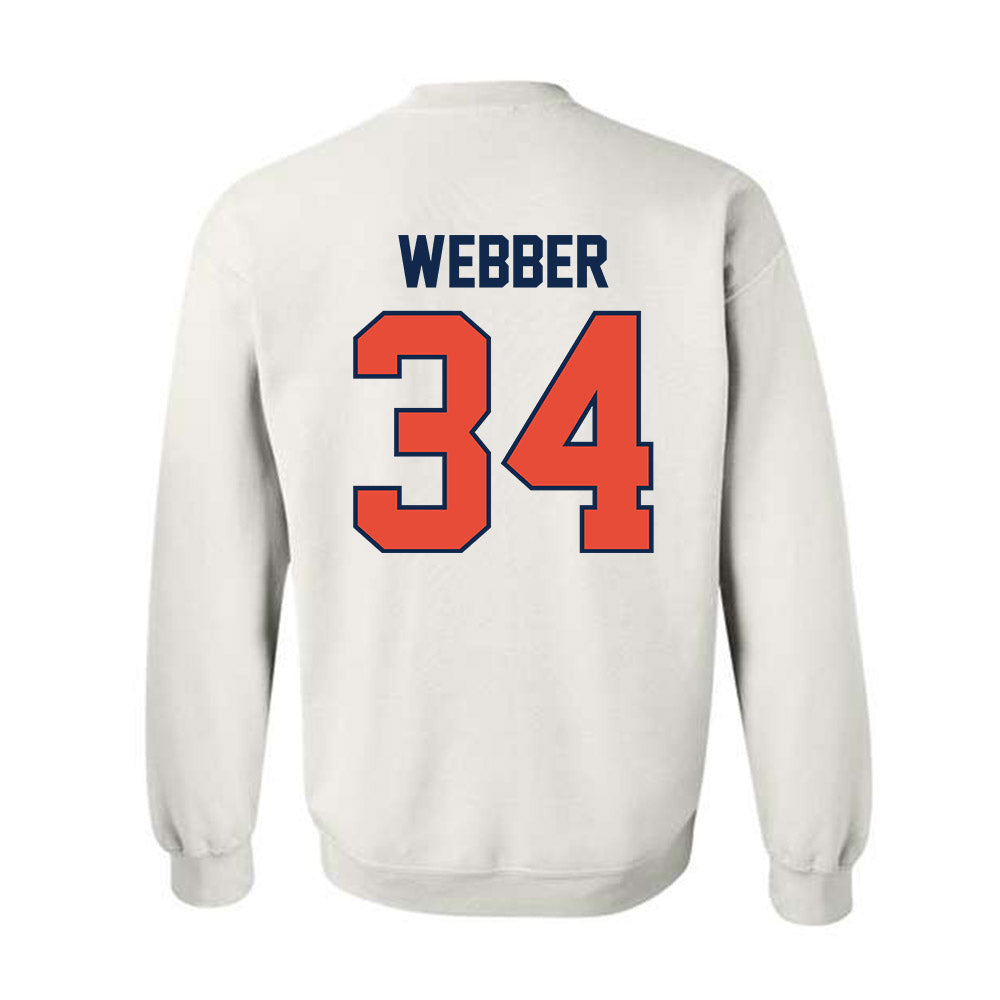 Illinois - NCAA Women's Basketball : Maddie Webber - Sports Shersey Crewneck Sweatshirt-1