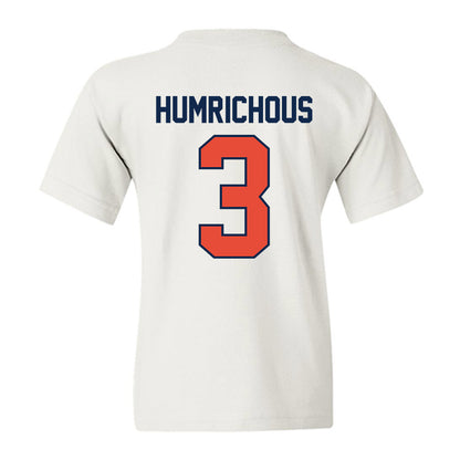 Illinois - NCAA Men's Basketball : Benjamin Humrichous - Sports Shersey Youth T-Shirt-1