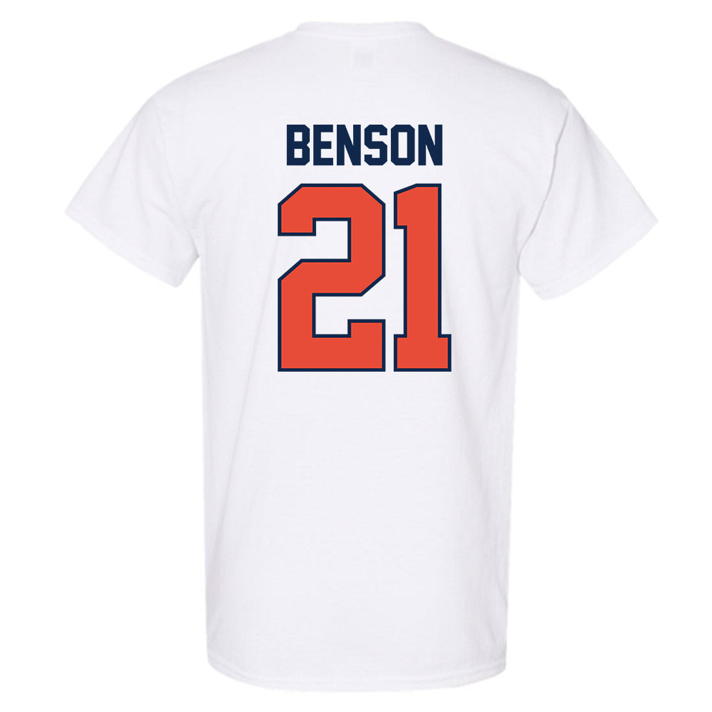 Illinois - NCAA Women's Basketball : Naomi Benson - Sports Shersey T-Shirt-1