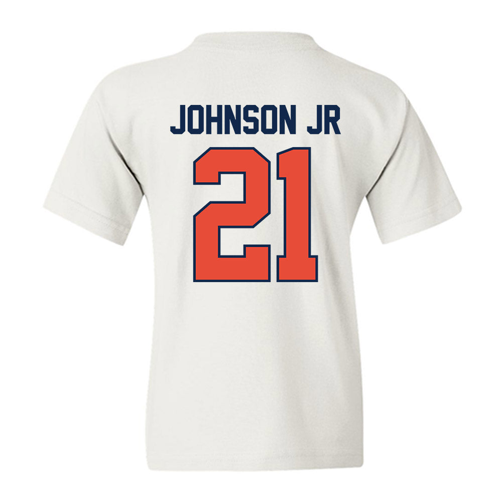 Illinois - NCAA Men's Basketball : Morez Johnson Jr - Sports Shersey Youth T-Shirt-1