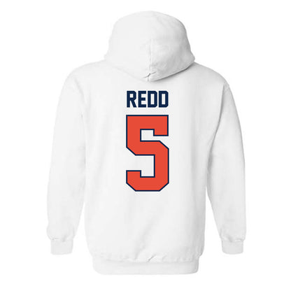 Illinois - NCAA Men's Basketball : AJ Redd - Hooded Sweatshirt Sports Shersey