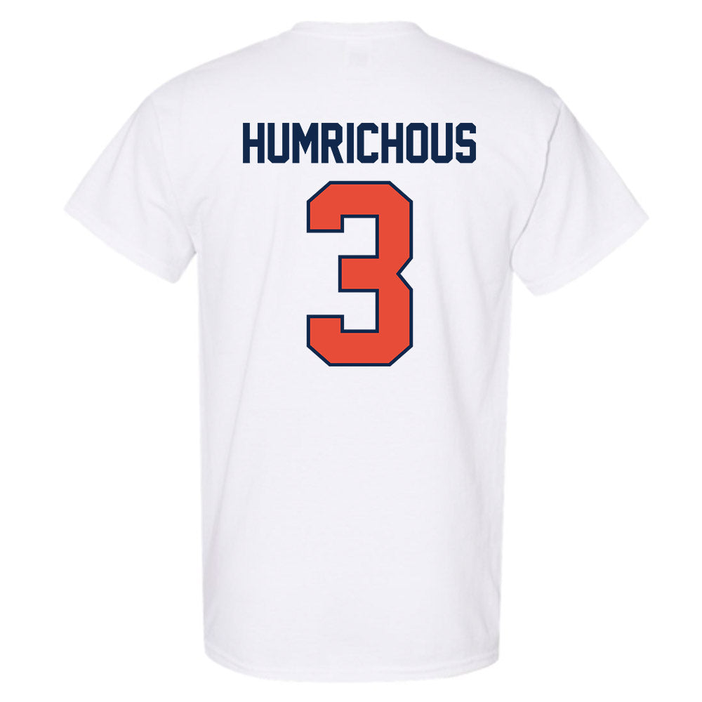 Illinois - NCAA Men's Basketball : Benjamin Humrichous - Sports Shersey T-Shirt-1