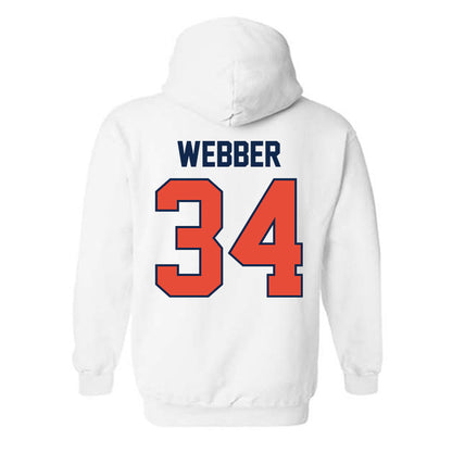 Illinois - NCAA Women's Basketball : Maddie Webber - Sports Shersey Hooded Sweatshirt-1