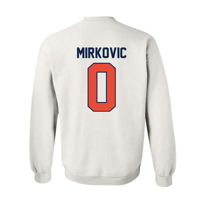 Illinois - NCAA Men's Basketball : David Mirkovic - Sports Shersey Crewneck Sweatshirt-1