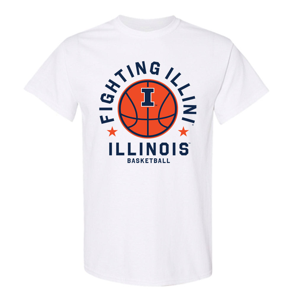 Illinois - NCAA Men's Basketball : Jason Jakstys - Sports Shersey T-Shirt-0