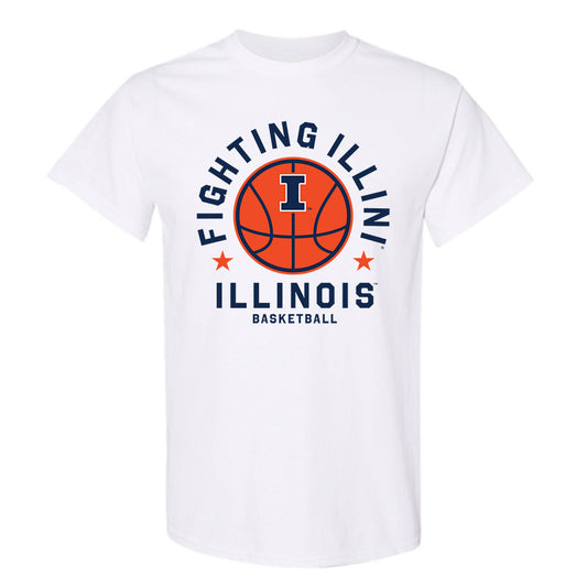 Illinois - NCAA Men's Basketball : Jason Jakstys - Sports Shersey T-Shirt-0