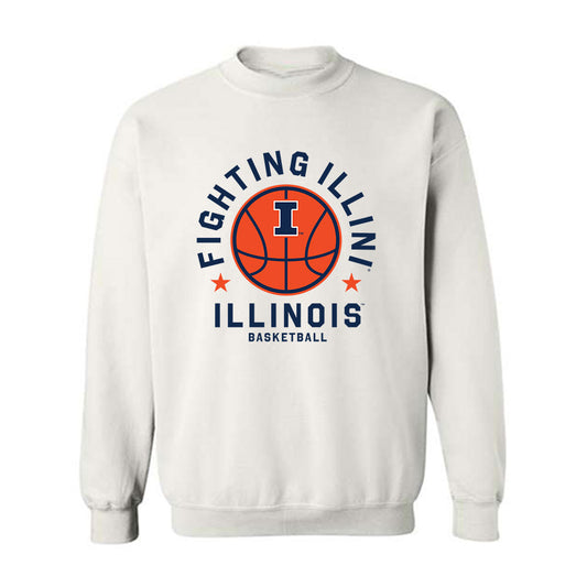 Illinois - NCAA Men's Basketball : Zvonimir Ivisic - Sports Shersey Crewneck Sweatshirt-0