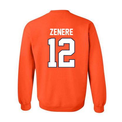 Illinois - NCAA Women's Basketball : Mia Zenere - Sports Shersey Crewneck Sweatshirt-1
