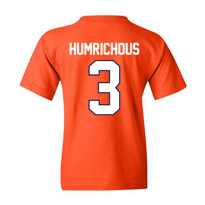 Illinois - NCAA Men's Basketball : Benjamin Humrichous - Sports Shersey Youth T-Shirt-1