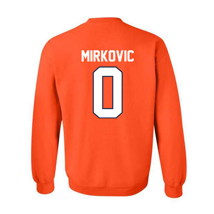 Illinois - NCAA Men's Basketball : David Mirkovic - Sports Shersey Crewneck Sweatshirt-1