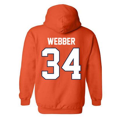 Illinois - NCAA Women's Basketball : Maddie Webber - Sports Shersey Hooded Sweatshirt-1