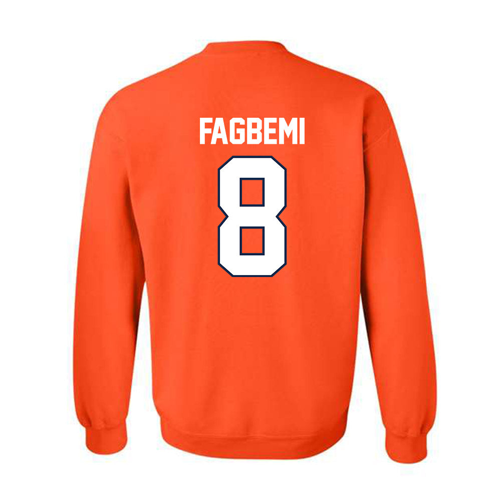 Illinois - NCAA Men's Basketball : Blake Fagbemi - Sports Shersey Crewneck Sweatshirt-1
