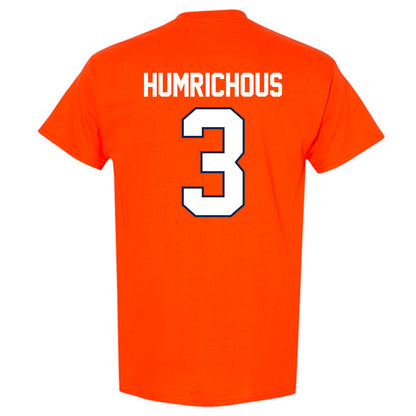 Illinois - NCAA Men's Basketball : Benjamin Humrichous - Sports Shersey T-Shirt-1