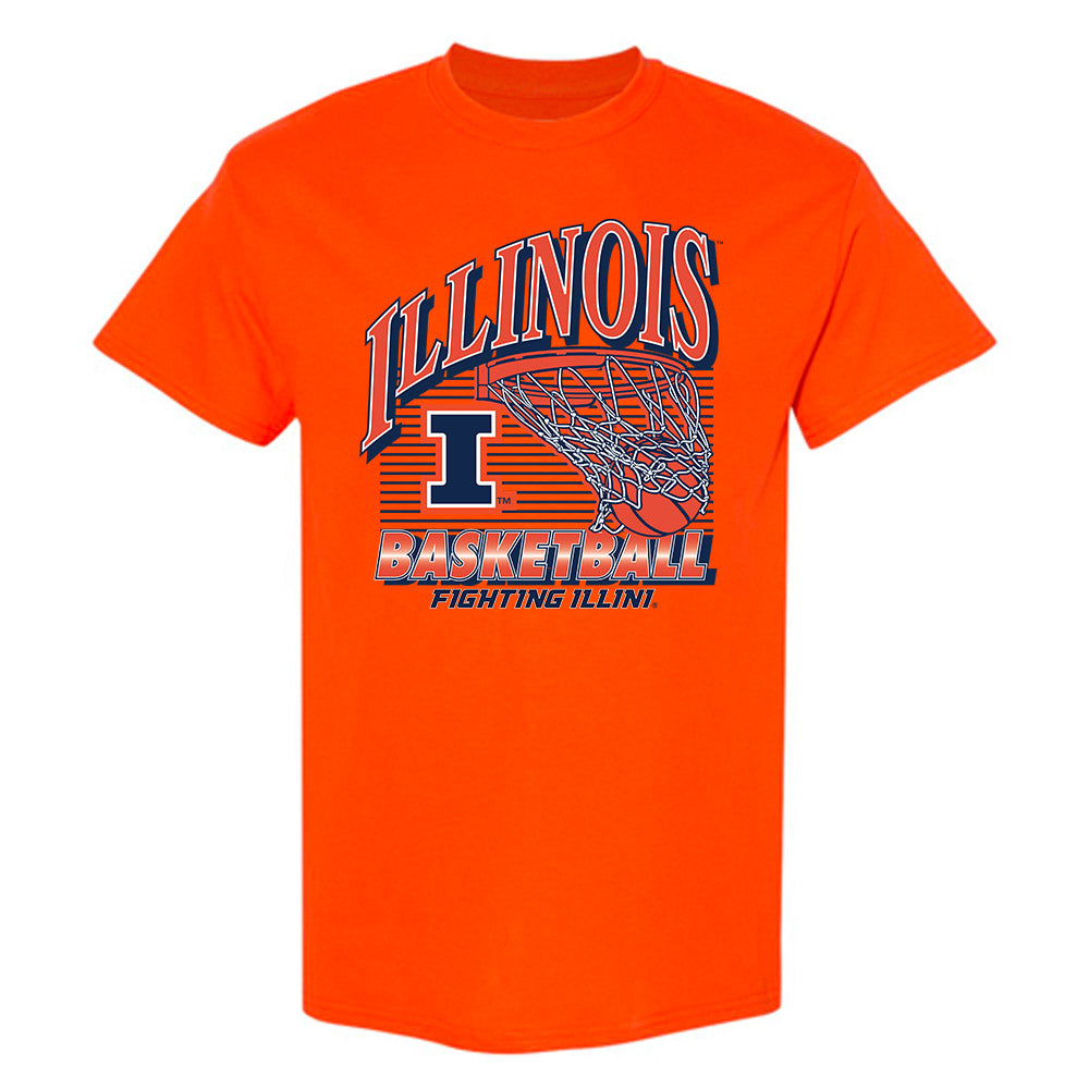 Illinois - NCAA Men's Basketball : Jason Jakstys - Sports Shersey T-Shirt-0