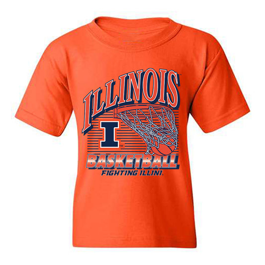 Illinois - NCAA Women's Basketball : Manuella Alves - Sports Shersey Youth T-Shirt-0