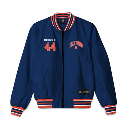 Illinois - NCAA Football : Patrick Mahoney III - Bomber Jacket-0