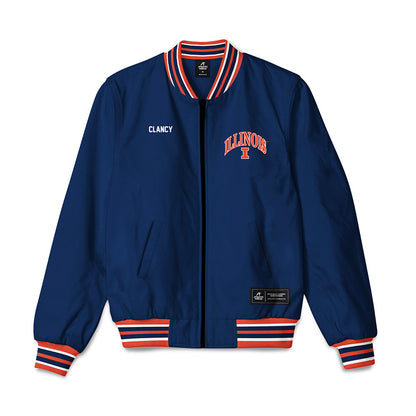 Illinois - NCAA Women's Gymnastics : Summer Clancy - Bomber Jacket-0