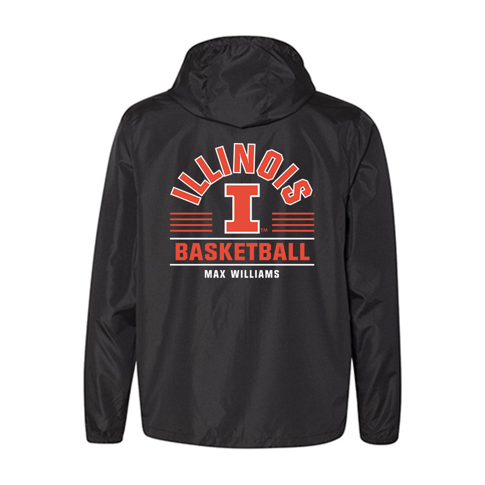 Illinois - NCAA Men's Basketball : Max Williams - Windbreaker