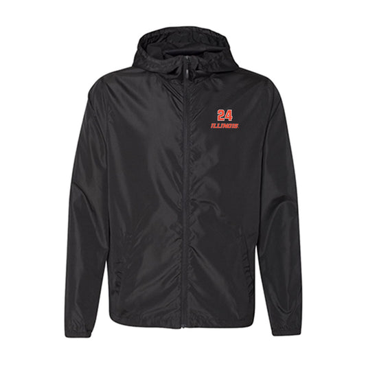 Illinois - NCAA Football : Vernon Woodward - Windbreaker