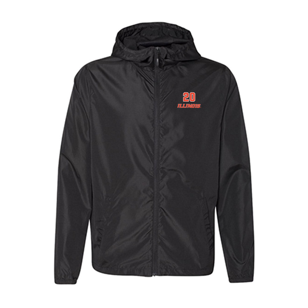 Illinois - NCAA Men's Basketball : Ty Rodgers - Windbreaker