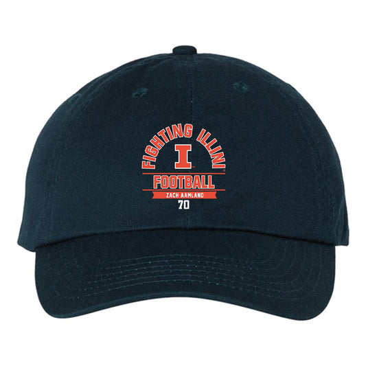 Illinois - NCAA Football : Zach Aamland - Classic Dad Hat