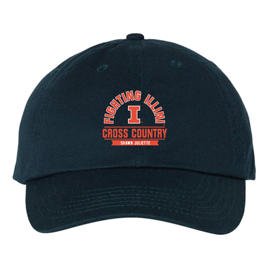 Illinois - NCAA Men's Cross Country : Shawn Juliette - Dad Hat