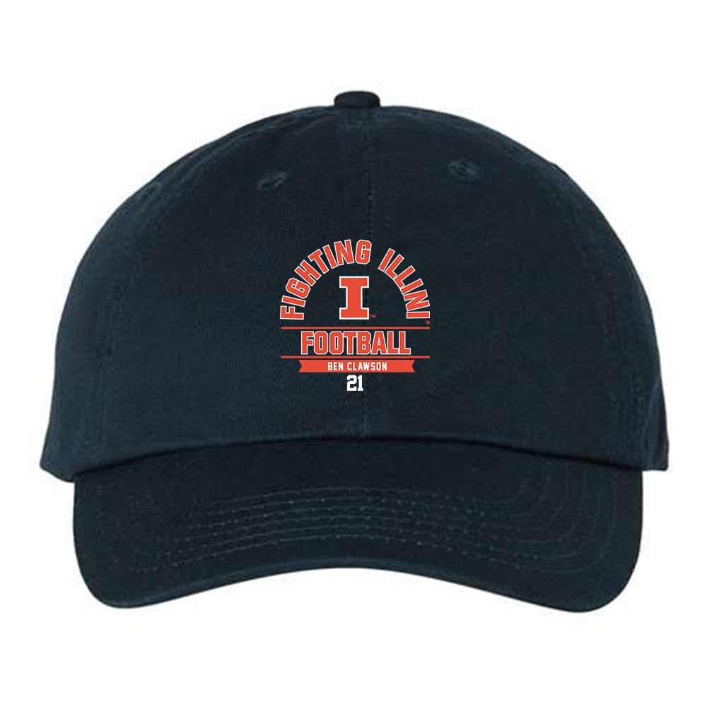 Illinois - NCAA Football : Ben Clawson - Dad Hat