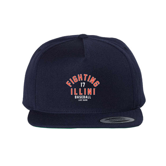 Illinois - NCAA Baseball : Camden Janik - Snapback Cap