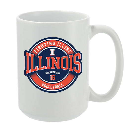 Illinois - NCAA Women's Volleyball : Sophia Stephenson - Mug