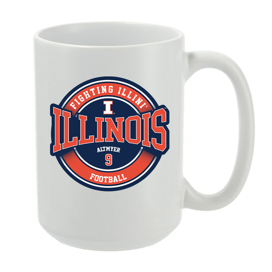 Illinois - NCAA Football : Luke Altmyer - Mug