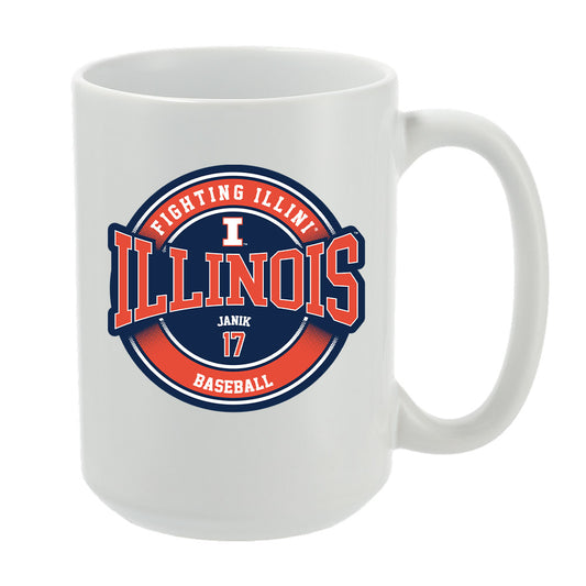 Illinois - NCAA Baseball : Camden Janik - Mug