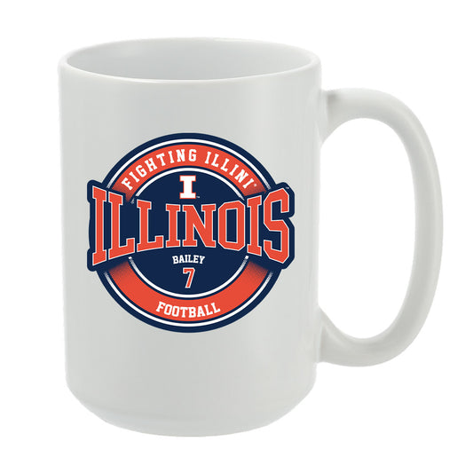 Illinois - NCAA Football : Matthew Bailey - Mug