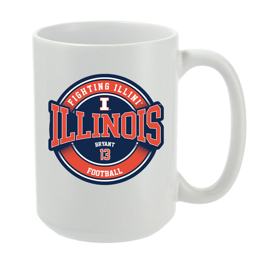 Illinois - NCAA Football : Pat Bryant - Mug