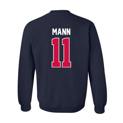 Arizona - NCAA Football : Jabari Mann - Classic Shersey Crewneck Sweatshirt-1