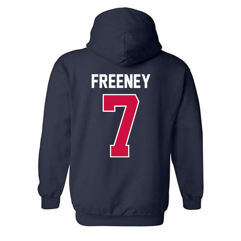 Arizona - NCAA Football : Demetrius Freeney - Classic Shersey Hooded Sweatshirt