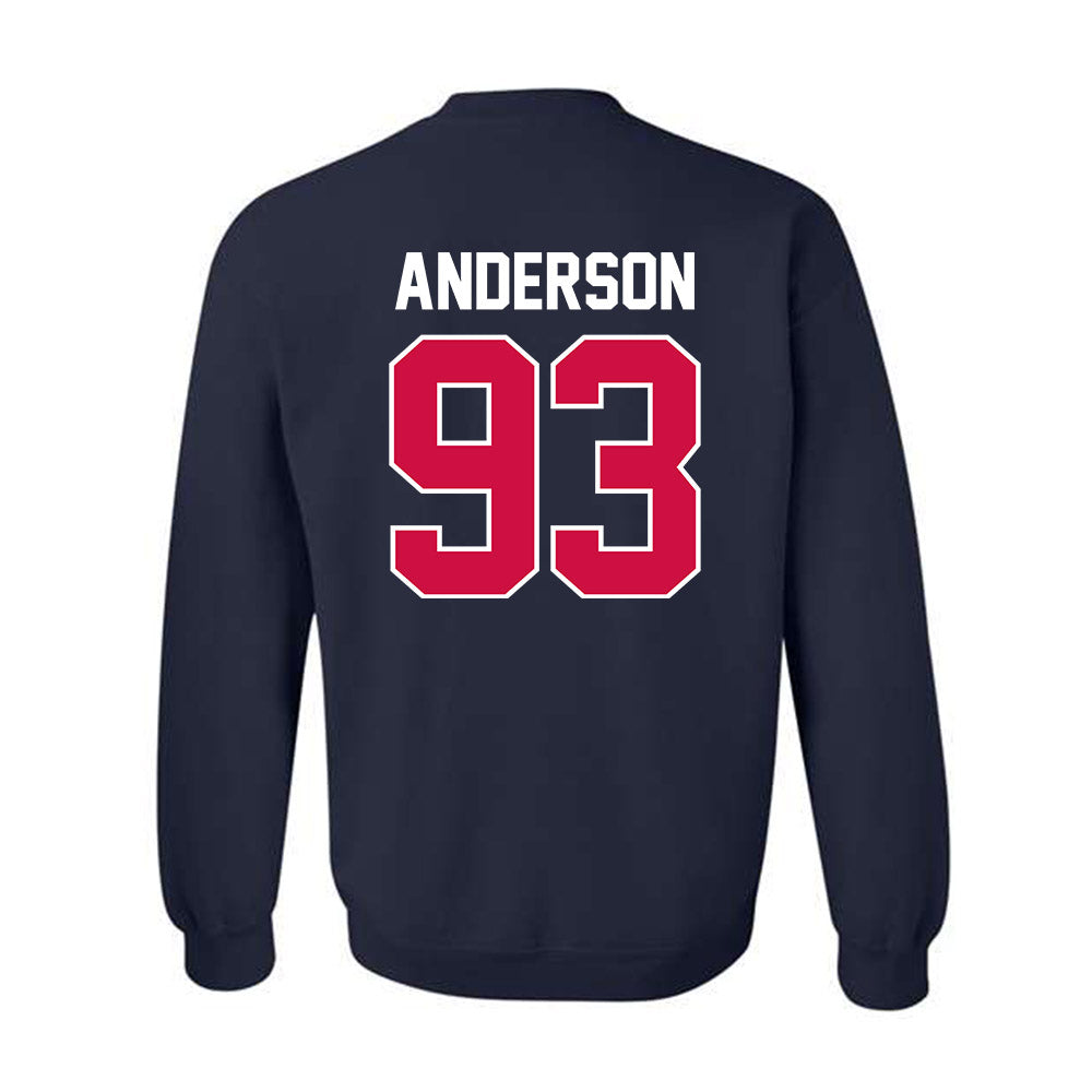 Arizona - NCAA Football : Jarra Anderson - Classic Shersey Crewneck Sweatshirt-1