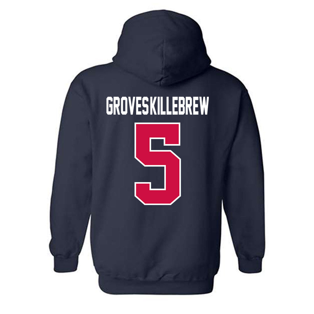 Arizona - NCAA Football : Marquis Groves-Killebrew - Classic Shersey Hooded Sweatshirt-1