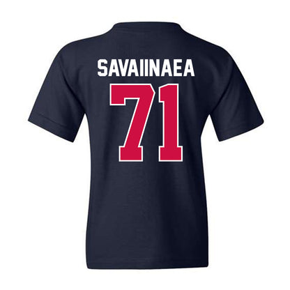 Arizona - NCAA Football : Jonah Savaiinaea - Classic Shersey Youth T-Shirt