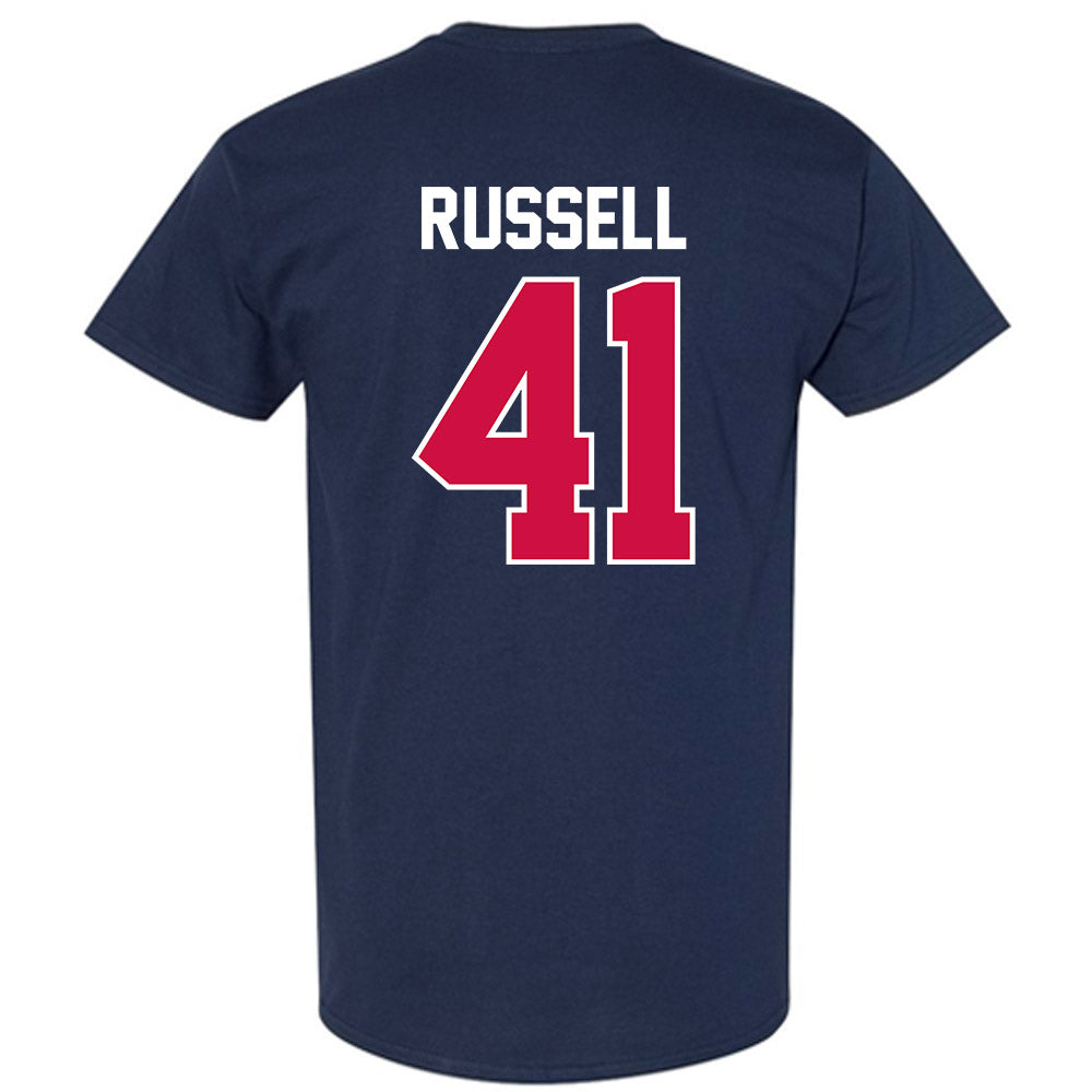 Arizona - NCAA Baseball : Tyler Russell - Classic Shersey T-Shirt-1