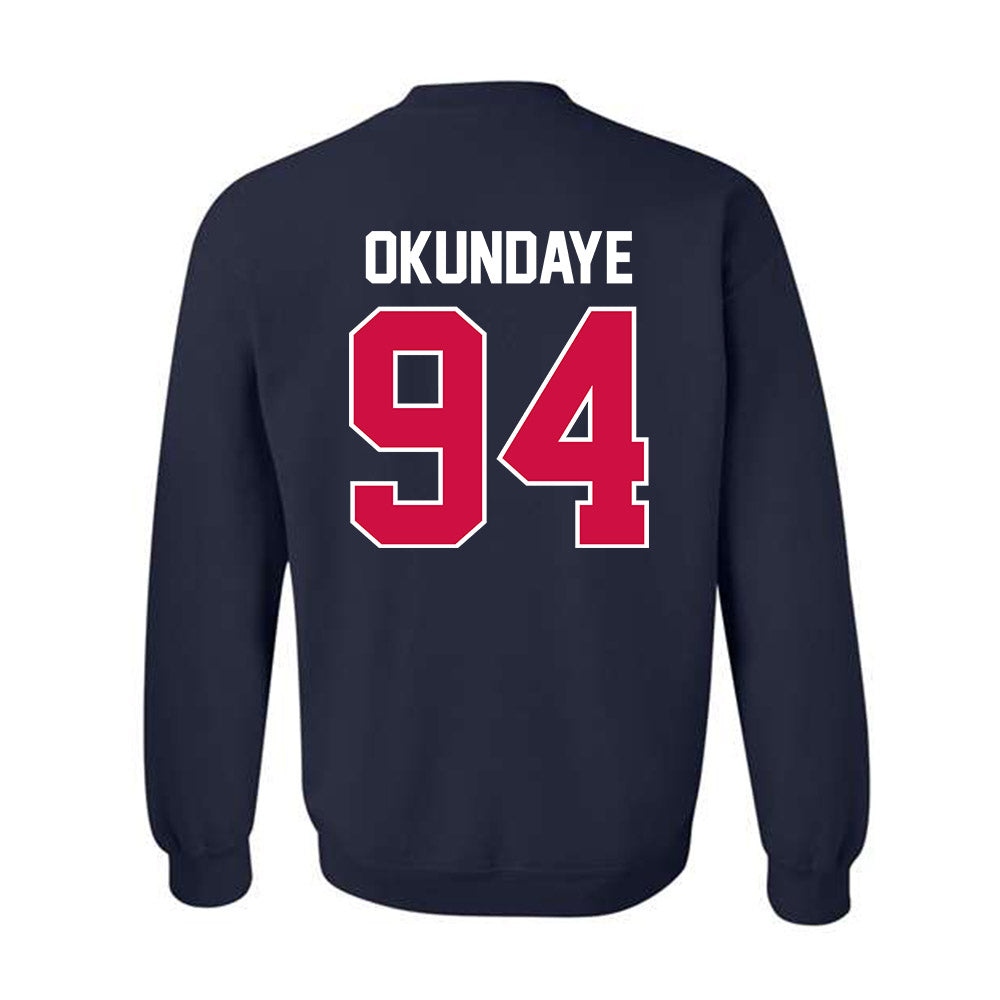 Arizona - NCAA Football : Eduwa Okundaye - Classic Shersey Crewneck Sweatshirt-1