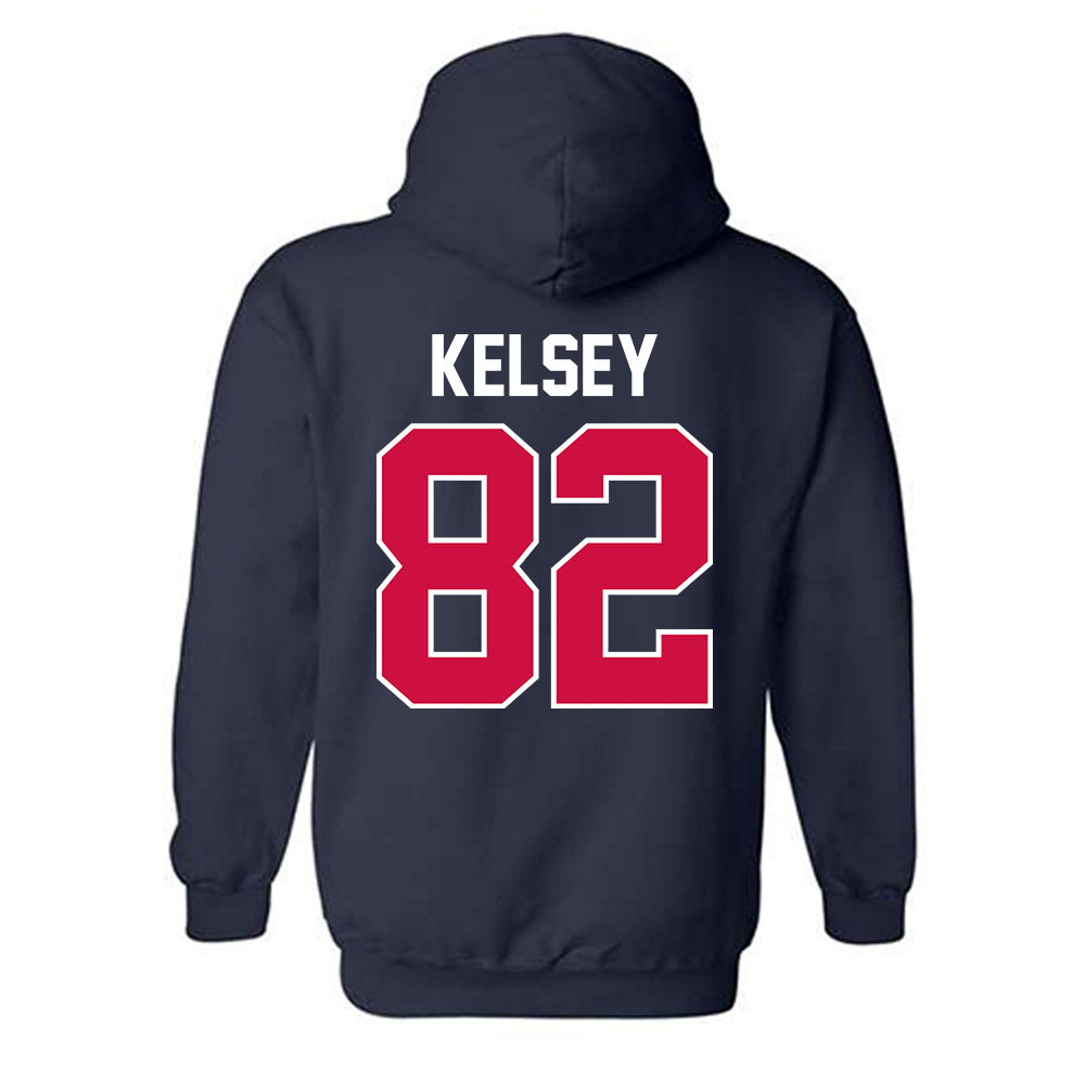 Arizona - NCAA Football : Landon Kelsey - Classic Shersey Hooded Sweatshirt-1