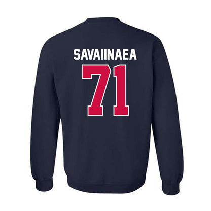 Arizona - NCAA Football : Jonah Savaiinaea - Classic Shersey Crewneck Sweatshirt