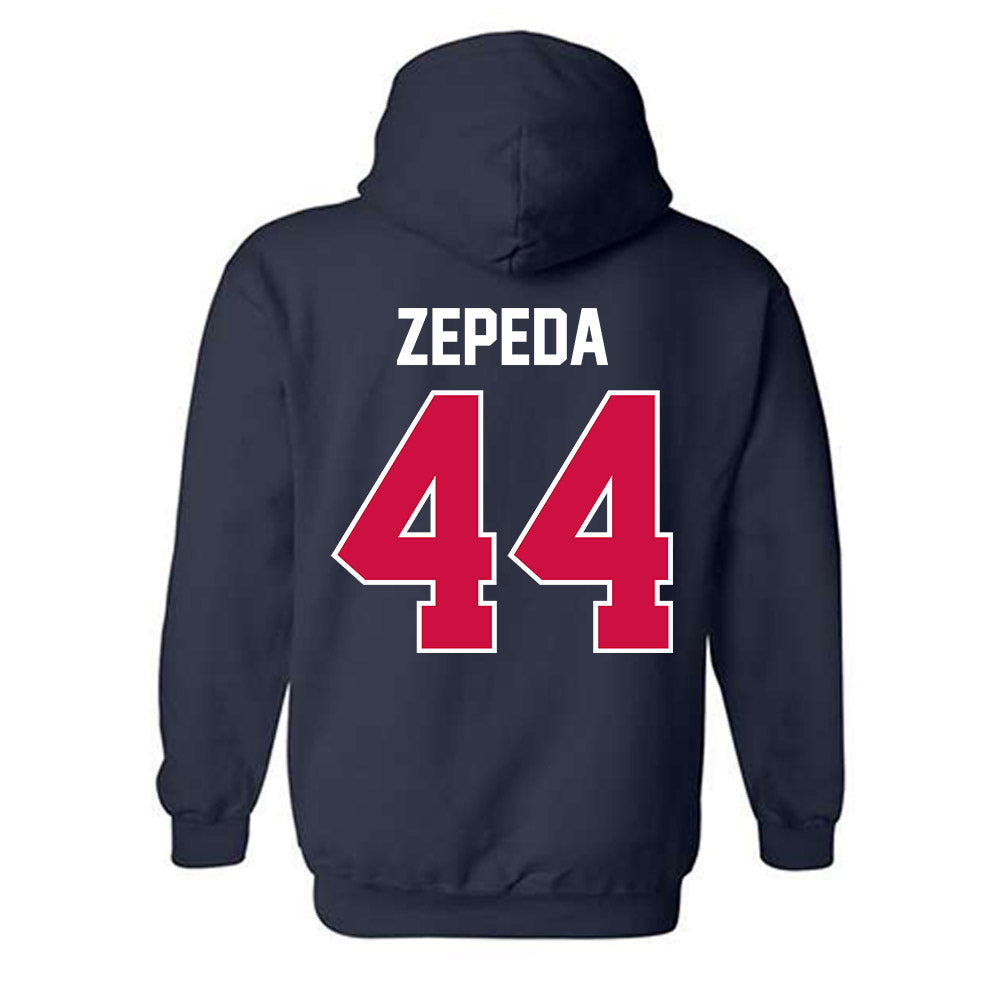 Arizona - NCAA Softball : Camila Zepeda - Classic Shersey Hooded Sweatshirt-1